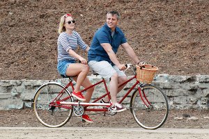 On a bicycle built for two ...